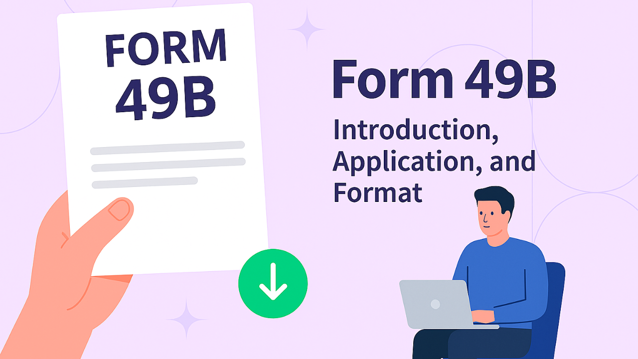 How to Download Form 49B
