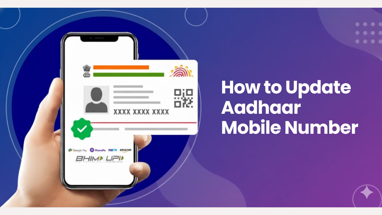 how to update Aadhaar mobile number