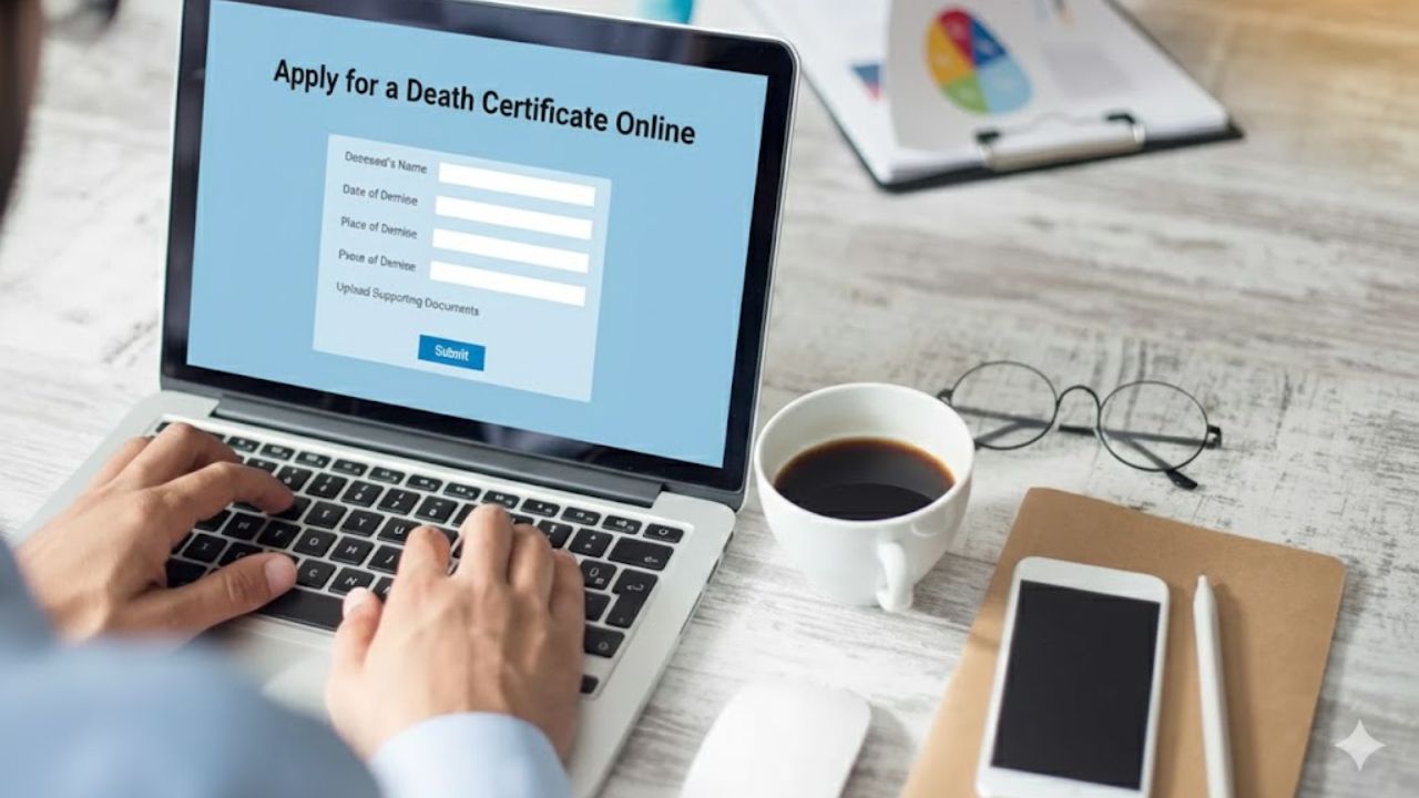Apply for a Death Certificate Online