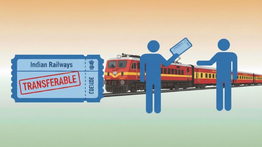 How to Transfer Train Ticket to Another Person