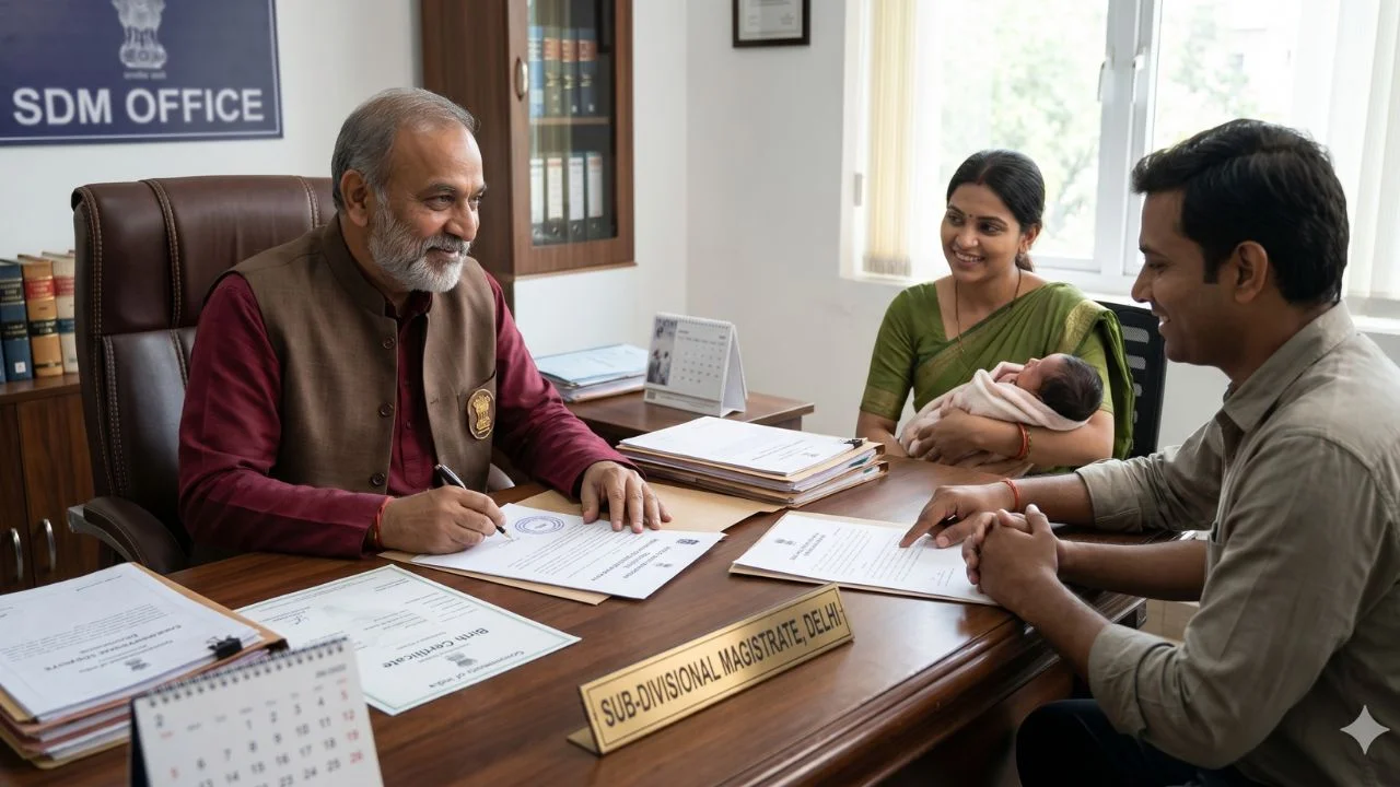 sdm order for birth certificate