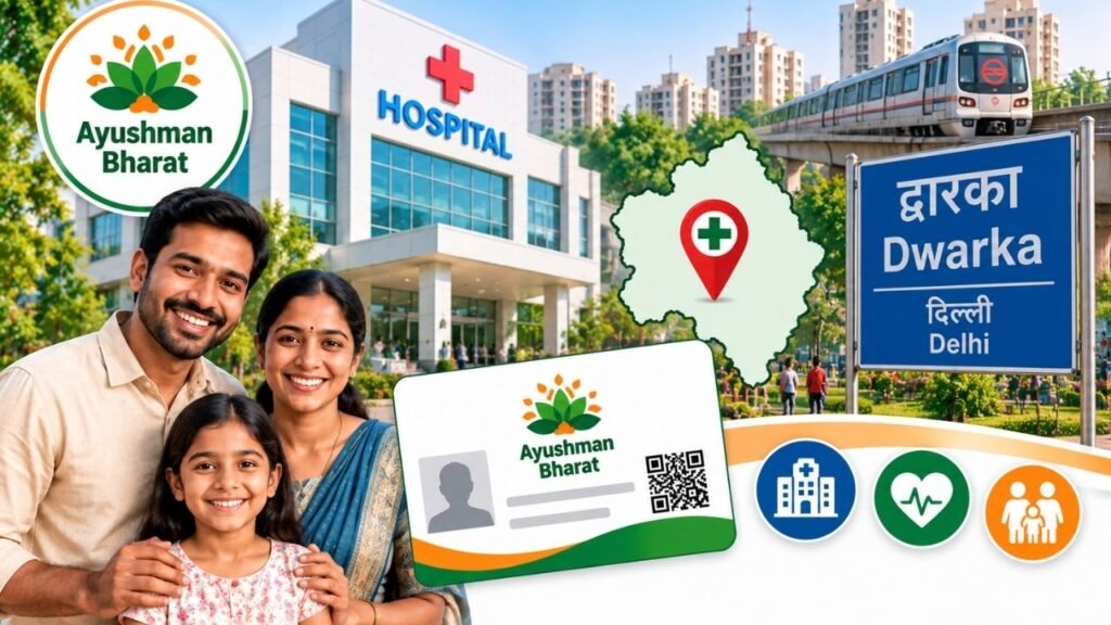Ayushman Card Hospital List in Dwarka, Delhi