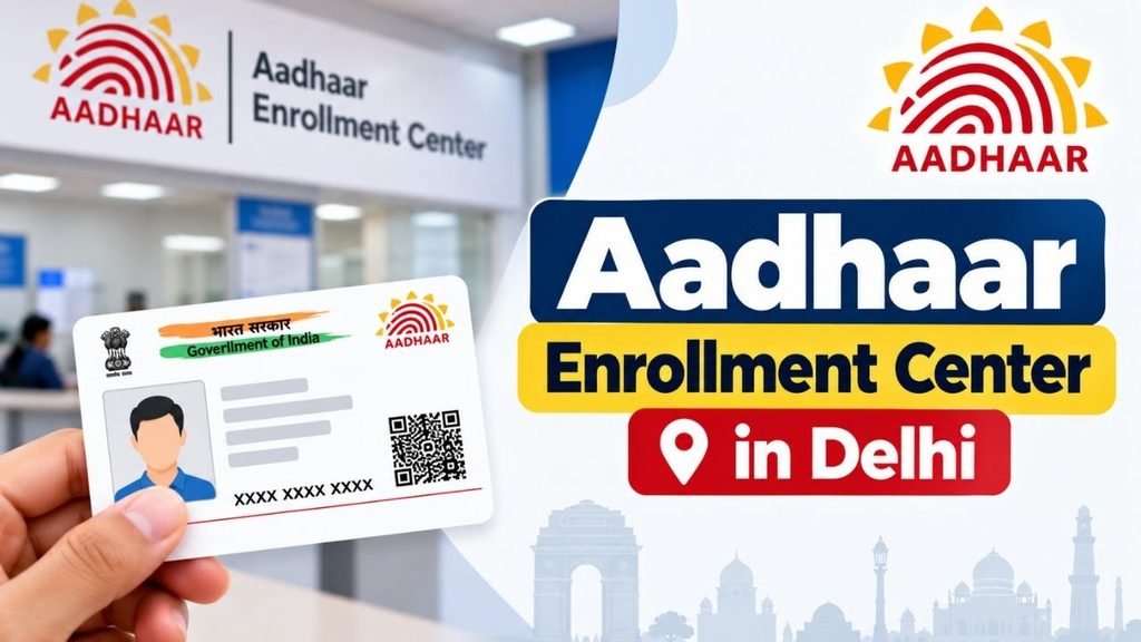 Aadhaar Enrollment Center in Delhi