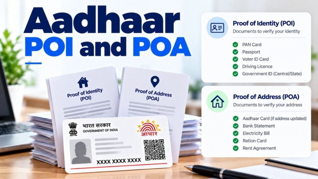 Aadhaar POI and POA