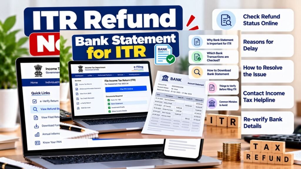 Bank Statement for ITR