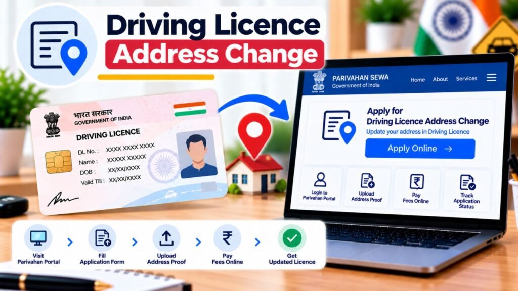 Driving Licence Address Change