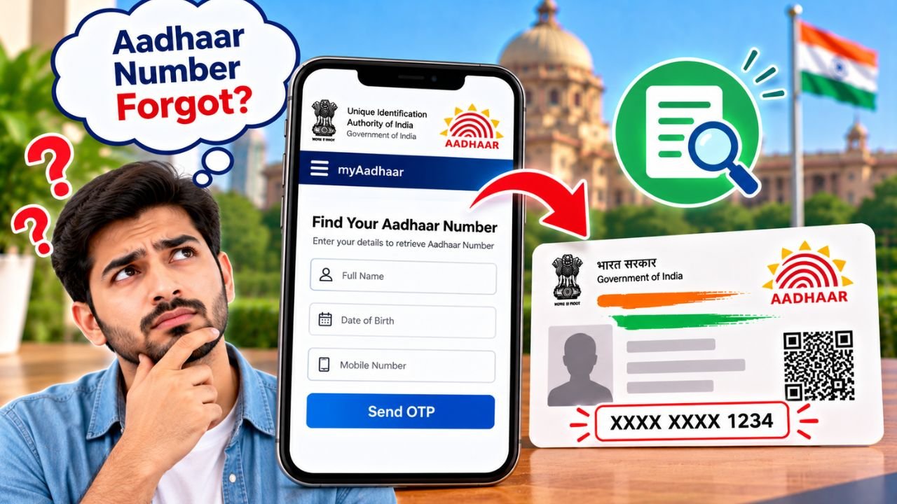 Forgot Aadhaar Number