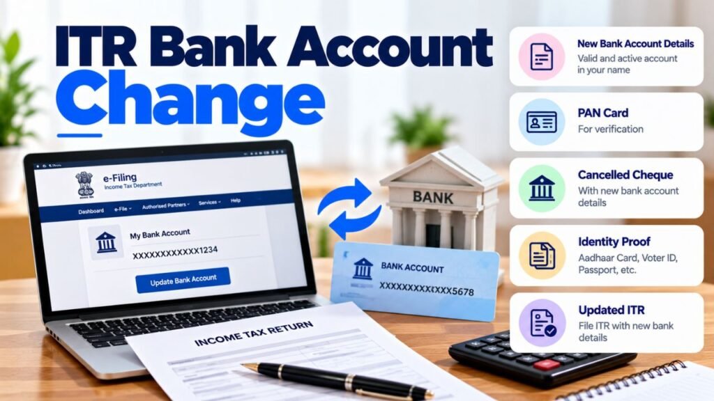 ITR Bank Account Change