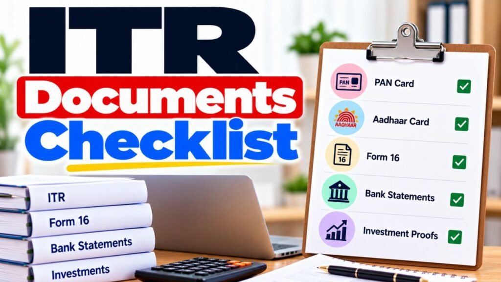 ITR Documents Checklist