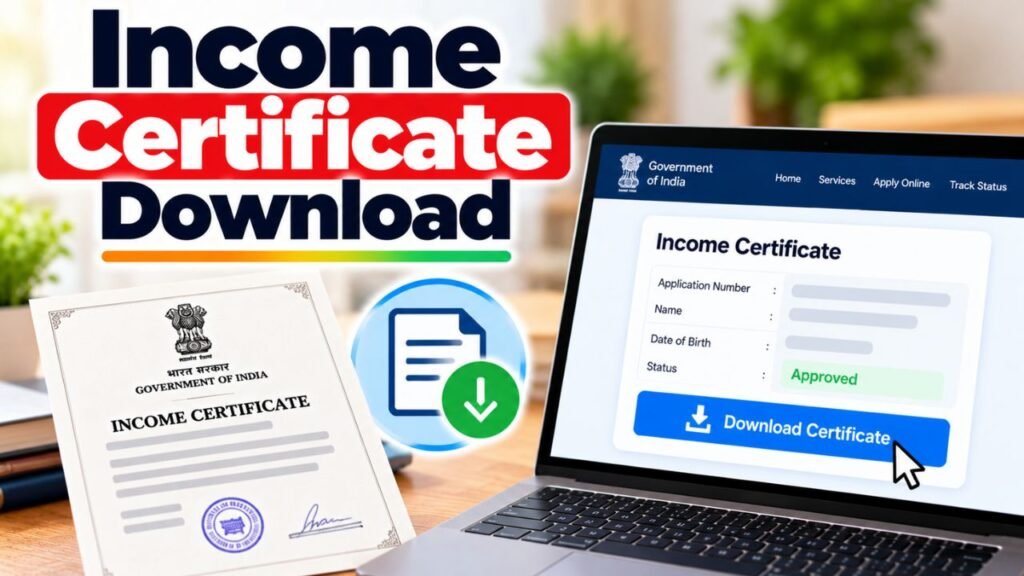 Income Certificate Download