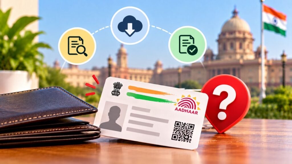 Lost Aadhaar Card