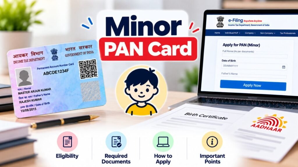 Minor PAN Card