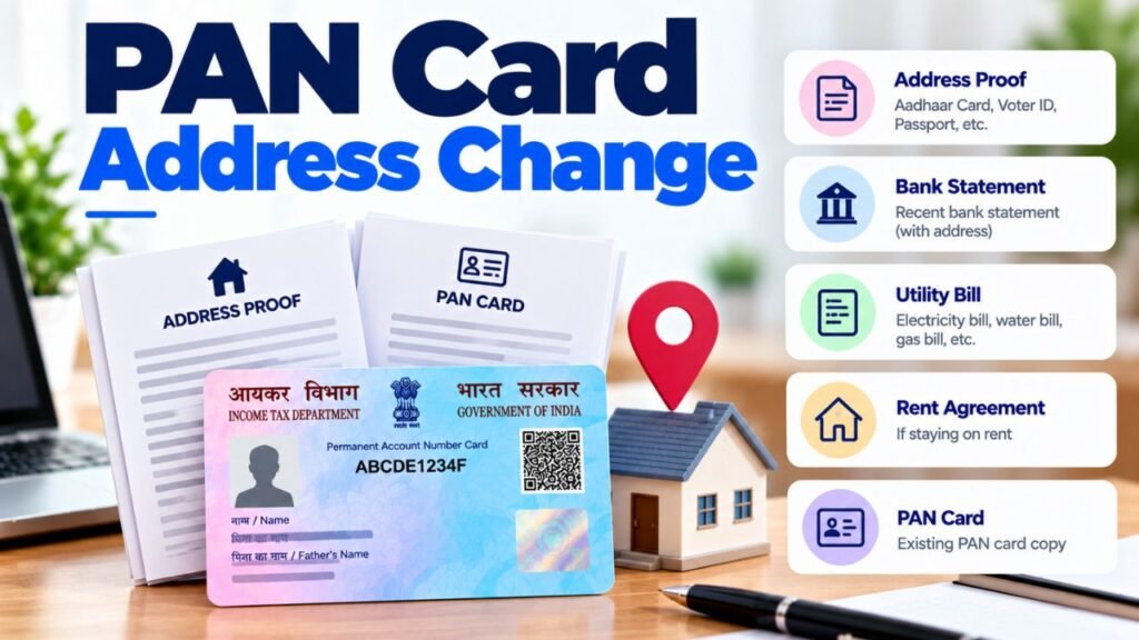 PAN Card Address Change