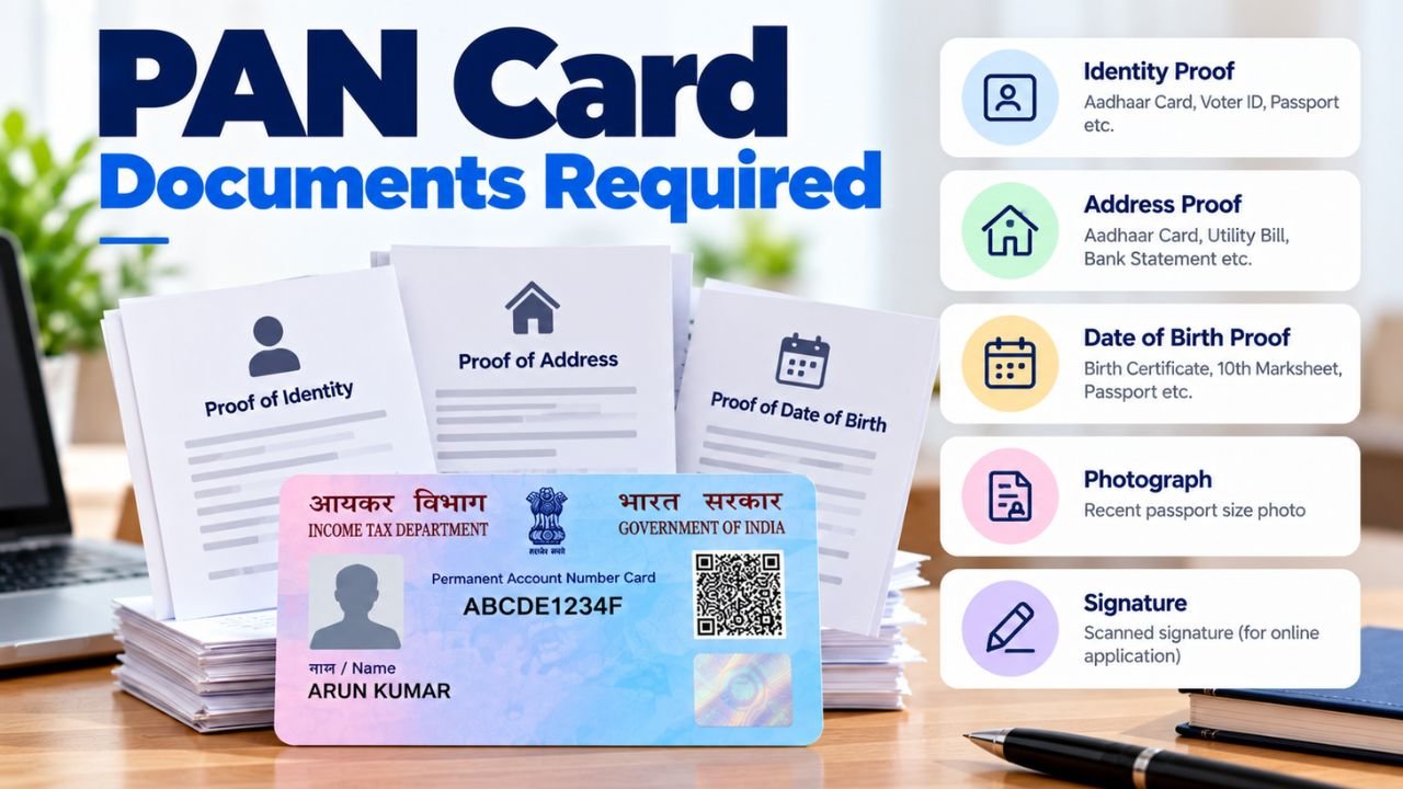 PAN Card Documents Required