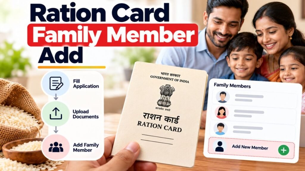 Ration Card Family Member Add