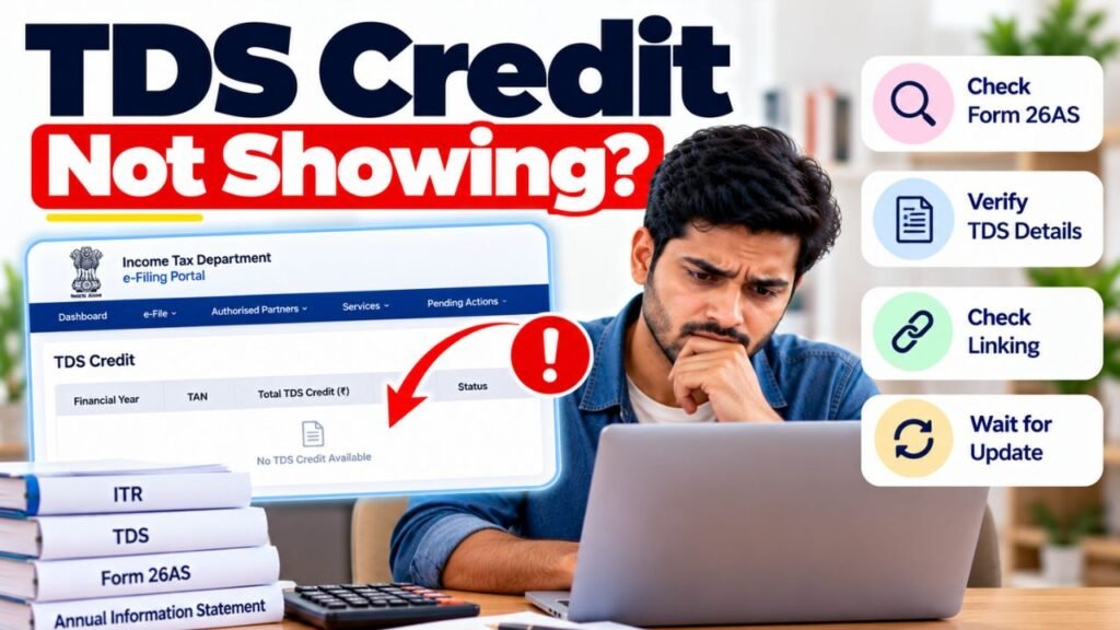 TDS Credit Not Showing