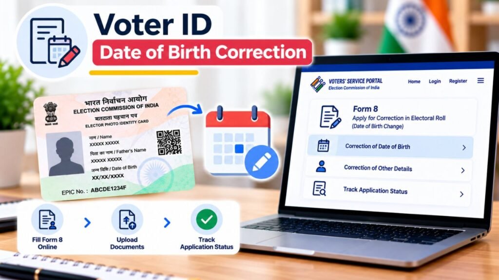 Voter ID Date of Birth Correction